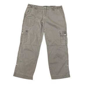 NWT AEO AMERICAN EAGLE Cargo Military‎ Pants Gray Size 10